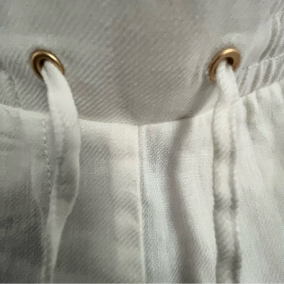 Linen and Cotton White Pants - Picture 11 of 16